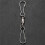 24 Pack  Double Clip Swivel Hooks for Wind Spinners, Hanging Windsock, Bird Feeders 5