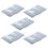 250 Pcs Clear Plastic Vertical Name Tag Badge ID Card Holders 1