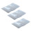 150 Pcs Clear Plastic Vertical Name Tag Badge ID Card Holders 1