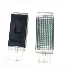 2X Auto-Interieur LED Voetenruimtebekleding Licht Voet Lamp Kabelboom voor  B7 B8 CC  7 MK7 7.5   MK2 5GG947409