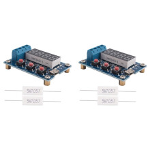 2X ZB2L3 18650 Battery Tester External Load Discharge Type 1.2-12V Battery 18650 Equal Capacity Tester Discharge Meter