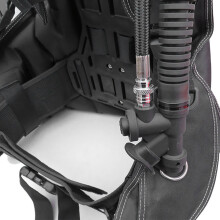 2X Scuba Diving Universal BCD Power Inflator with Standard Connection with 45 Degree Angled Mouthpiece