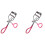 2X Curling Eyelashes-Nature Curl Style Cute Curl Eyelash Curlers 1