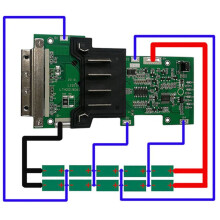 2X Custodia per Batteria Agli Ioni di Litio Scatola per Etichetta del Circuito di Protezione Della Ricarica del PCB per Batteria al Litio AEG RIDGID