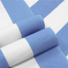 2X Grote Oversized Strandhanddoek - Pluizig 35 X 70 Inch Pluche Microvezel Zwembadhanddoek, Gestreept Sneldrogend Zwemhanddoek Blauw