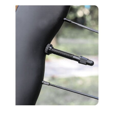 4 Stuks Tubeless Presta-Ventielen van Aluminiumlegering, 80 mm, met Ventielkernverwijderingsgereedschap