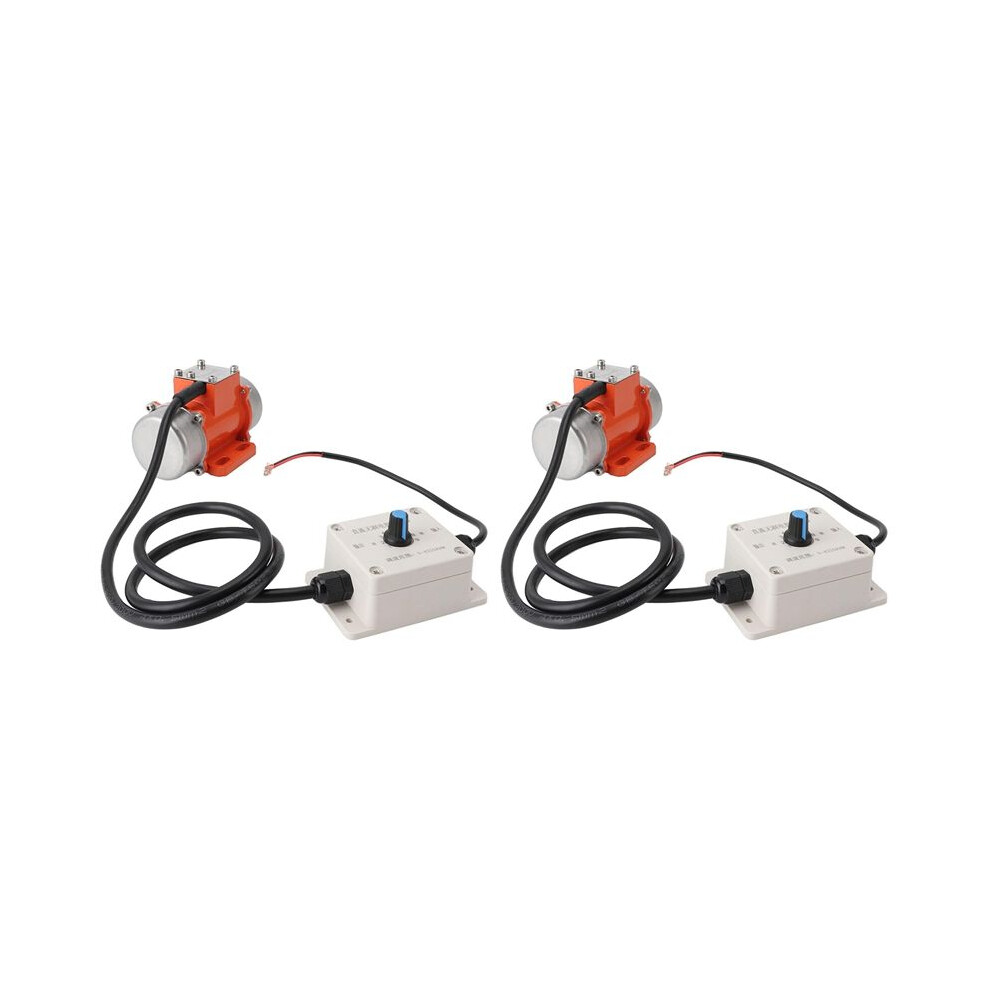 2X 12V Vibration Motor Aluminum Alloy 4000Rpm Adjustable Speed Brushless Concrete Vibratorfor Equipment (15W) 6034266185625