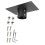 2X Star Link Flat High Performance Pipe Adapter, Star Link Mounting Kit for Performance Star Link Internet Kit 2