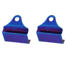 2X para KOSO Suporte Universal para Medidor de Motocicleta CNC Voltímetro de Temperatura da Água Termômetro Tacômetro Suporte de Montagem B