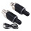2X New U801 UHF Wireless XLR Transmitter and Receiver Microphone Converter Wireless Microphone for Live Interview/Studio 1