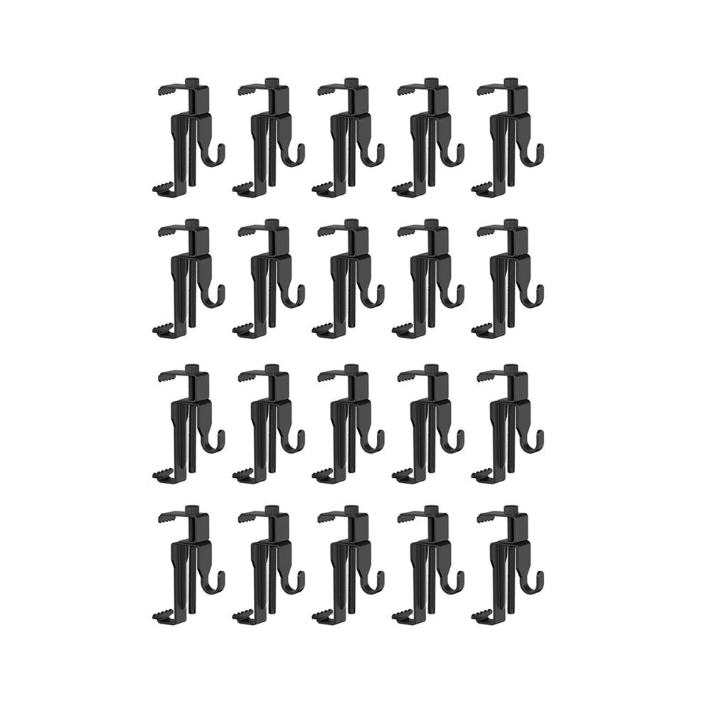 20Pcs Brick Clips,Heavy Duty Wall Brick Clips Or Brick Hangers,Brick Hangers No Drill Pure Metal Screws 6033360488151