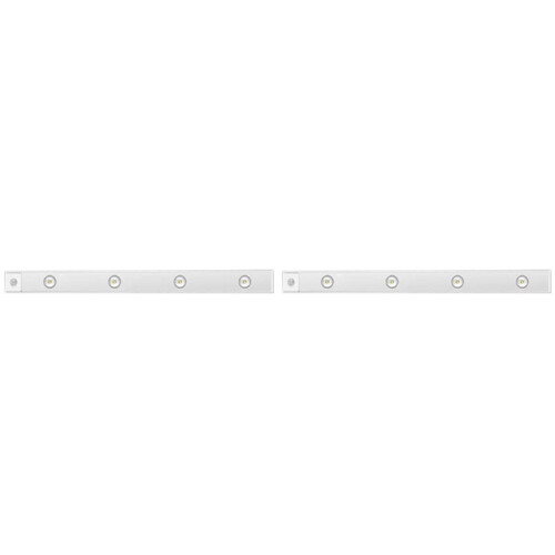 2X Under Cabinet Light LED Motion Sensor Light 3 Color Dimmable Wireless Under Counter Light Dimming Hill Light