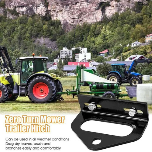 2X Hitch Mower Lawn Trailer Zero Turn Tractor Towing Hitch Kit Universal with Installation Hardware 2