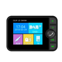 2X Auto DAB / DAB + Empfänger Universal Digital Radio MP3 Musik Player DAB Adapter FM ÜBertragung mit LCD Bildschirm