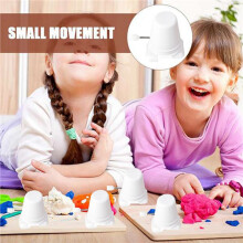 80PCS Clockwork Legged Robot Kids Toy Wind Toy Movement Mechanism Movement Plaything Toys for Sports Kids Toy White