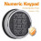 2X Lock Replacement Chrome Digital Keypad Electronic Lock 3