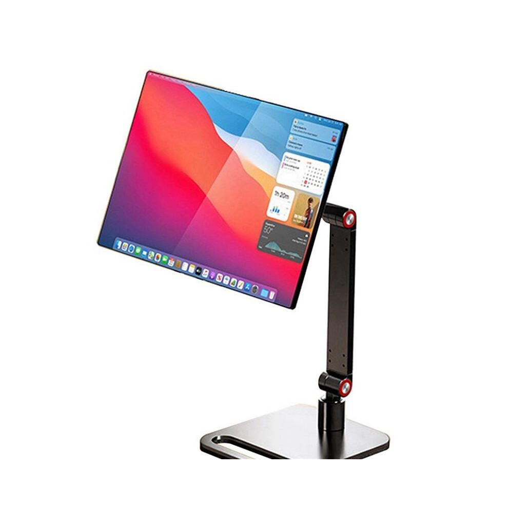 2X Monitor Stand Quick-Release Mount Aluminum Alloy Desktop Stand For 17-25 Inch Monitor Holder Support Bracket Black 6031866450399