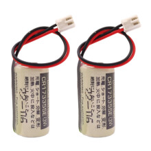 (2Pack) Lithium CR17335SE 3V 1800mAh Battery for Epson RC Series Controller Industrial Backup
