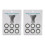 14Pcs Mist Maker Maintenance Kit, Ceramic Disk Ceramic Disk Key Replacement Parts Kits for Fog Machine 1