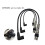 03F905409C 8Pcs Ignition Cable Kit Pressure Wire for  A1 A3  Caddy  VI      1.2Tsi 5