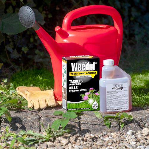 Weedol Tough Weed Control 500ml Concentrate - Kills Brambles & Deep Roots 1