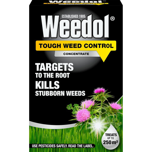 Weedol Tough Weed Control 500ml Concentrate - Kills Brambles & Deep Roots