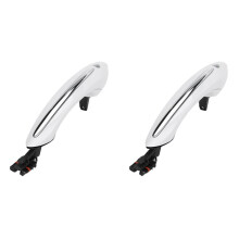 2X Left Front Door Handle+Light Comfort Access 51217231931 for 5 6 7 Series F07 F10 F11 F06 F12 F13 F01 F02 LHD B