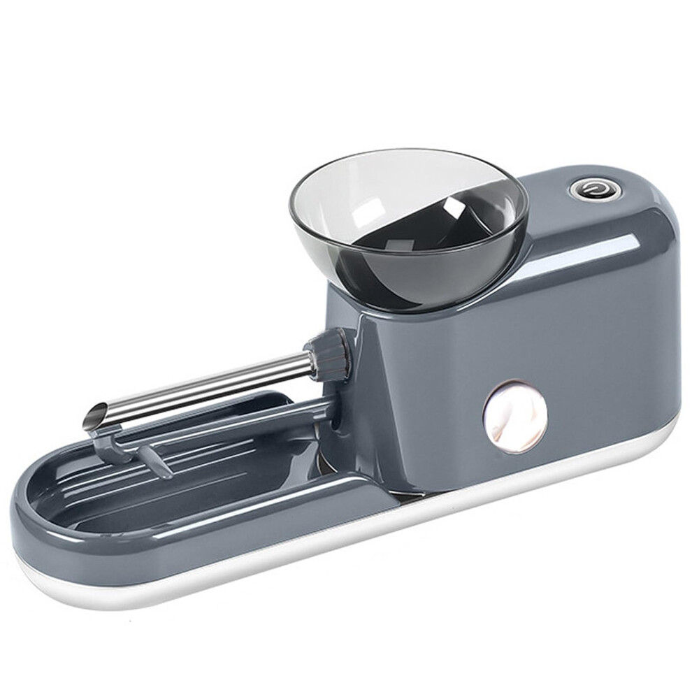 Electric Rolling Machine with Dual Tube Size 8mm 6.5mm, Adjustable Tightness, Gray Cone Filler