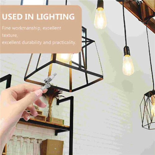 40X Adjustable Wire Rope Hooks Picture Rail Display Hanging Hooks Hanging System Accessories 2