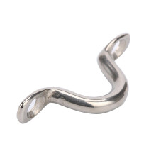 Pack of 12 Stainless Steel Bimini Boat Top PAD EYE , Eye Straps, Tie Down, Kayak Deck Loops, Tie Down Anchor Point