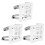 Adaptador de Montagem em Poste Vertical Universal, com 6 Loops, Suporte de Loop de Montagem em Parede 1