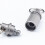 Titanium Quick Release Swivel Keychain, Pull Apart Detachable Keychain Heavy Duty Car Key Holder 4Pcs 6