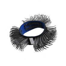 Brosse pneumatique efficace de nettoyage de roue métallique pour