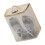 Travel Shoe Storage Bag With Multiple Compartments For-Beige M 1