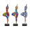 Statue colorée de graffiti abstrait de sculpture-Points colorés 2