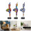 Elegant Dancer Sculpture Graffiti Resin Art Abstract-Graffiti 3