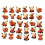 30Pcs Mini Highlands Cow Figurines Tiny Highlands Cow Miniature 1