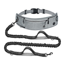 Guide de taille ajusté confortable pour les chiens avec des-Gris