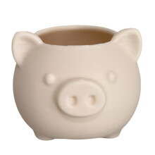 Nordic Styles Lovely Animal Flower Pot Cartoon-light skin tone