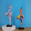 Elegant Dancer Sculpture Graffiti Resin Art Abstract-Graffiti 6