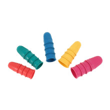 20pcs Rubber NonSlip Finger Protectors with Dotted Grip for Crafting, Painting and Gaming