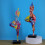 Elegant Dancer Sculpture Graffiti Resin Art Abstract-Graffiti 7