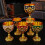 Delicate 30ml Whiskeys Tasting Cup With-gold dark blue 7