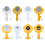 Total Station Tilting Targets Reflector Topographic Surveys-5 5