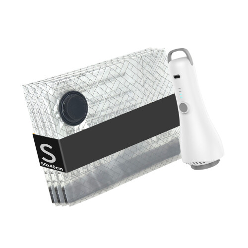 Portable Vacuum Sealed Storage Bags 9Pcs Pack Featuring-9