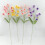 Bouquets de muguet uniques faits à la main, 55cm de-Violet clair 6