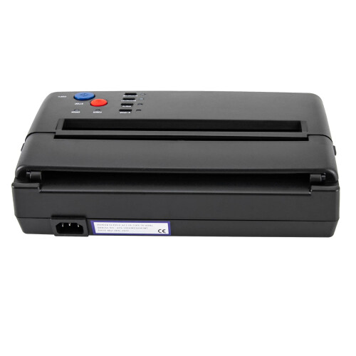 Tattoo Stencil Printer with Precision Temperature Control, Black A4 Thermal Tattoo Transfer Machine for Artists 2