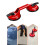 High Strength Aluminum Suction Cup With Antislip-Red 3 claws 3