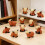 Tiny Cow Figures to Hide Mini Highlands Cow Figurines Miniature 6