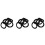 15 Pcs Black Stretchy Band Hair Tie Ponytail Holders 1